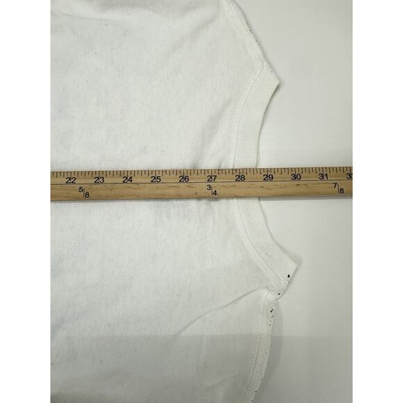 Warner Bros Looney Tunes Short Sleeve TShirt Size XL Retro Rasta Black Splatter - Picture 8 of 9